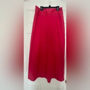 JJill Maxi Linen Skirt